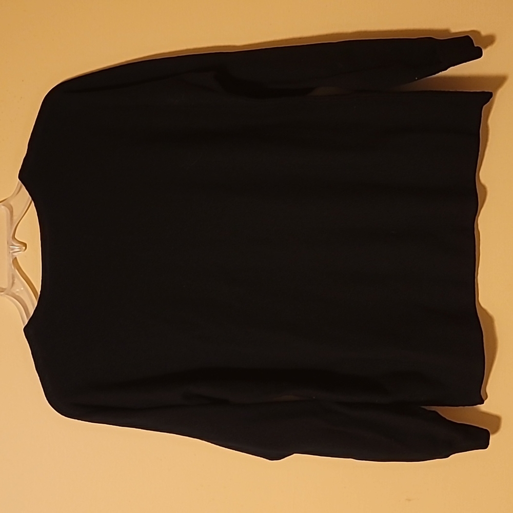 Charlie B sweater med black faux fur buttons faux pearl detail womens classic - Picture 4 of 10